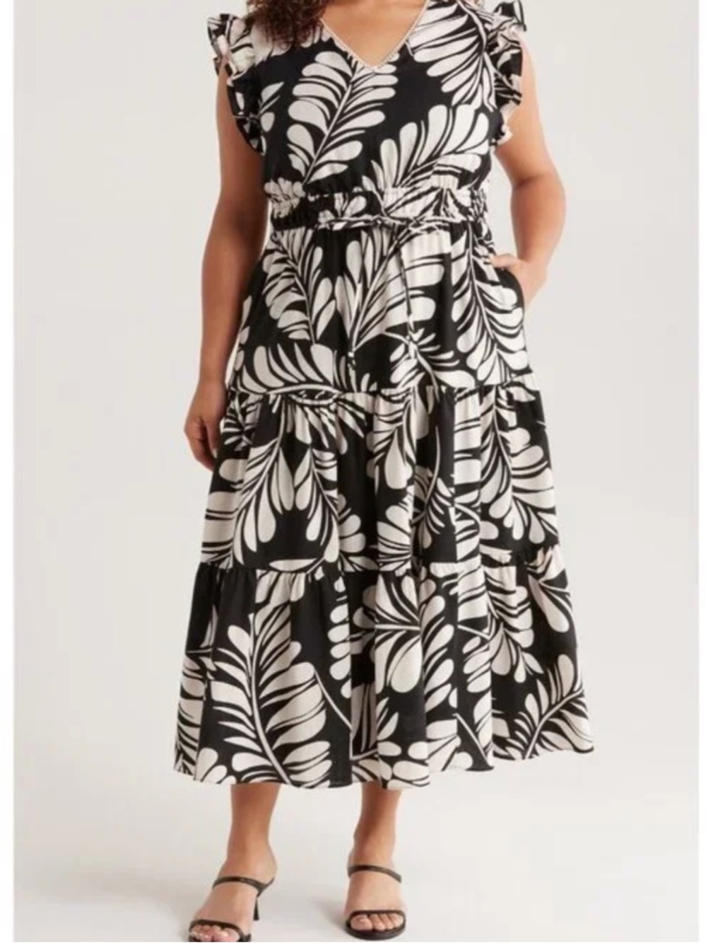 Anne Klein Linen Blend Dress- Size 18W~ NEW! ✨